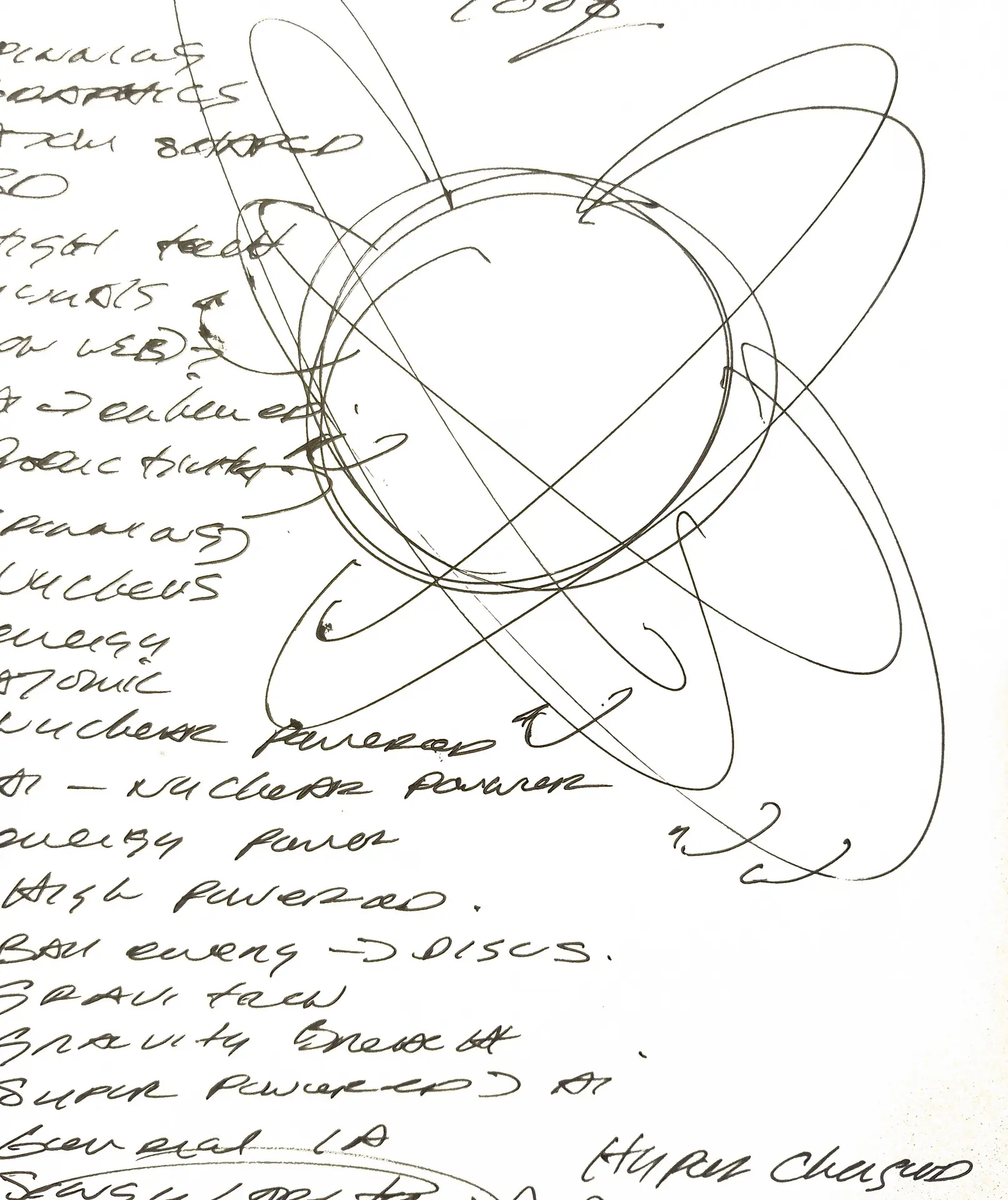 Remote Viewing Sketch 005